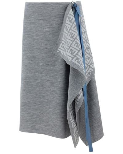 Fendi Skirts - Grey