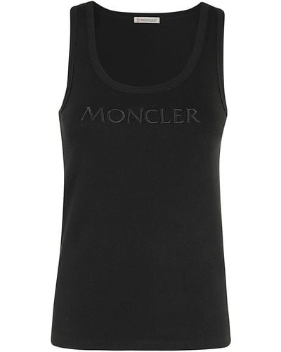 Moncler Top Jersey - Black