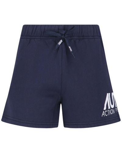 Autry Logo Shorts - Blue