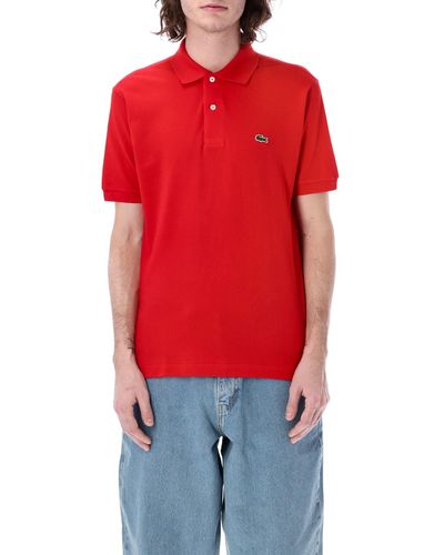 Lacoste Classic Fit Polo Shirt - Red
