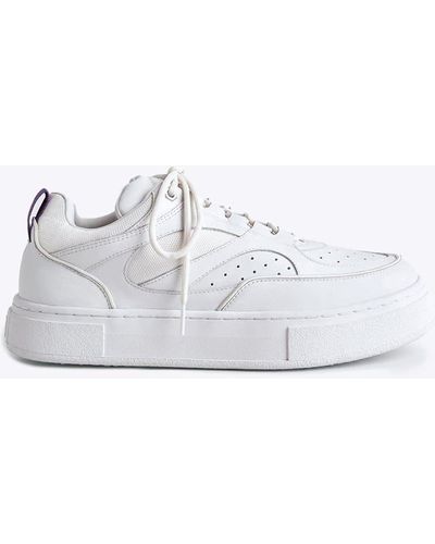 Eytys Sidney White Leather Low Sneaker - Sidney