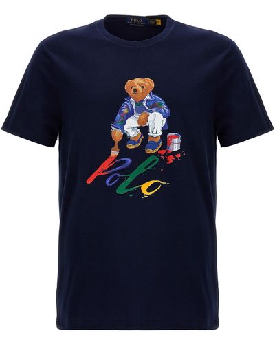 Ralph Lauren Polo Bear T-Shirt - Blue