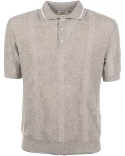 Altea Short-Sleeved Polo Shirt - Grey
