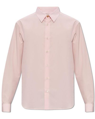 PS by Paul Smith Tailored Shirt, - Pink