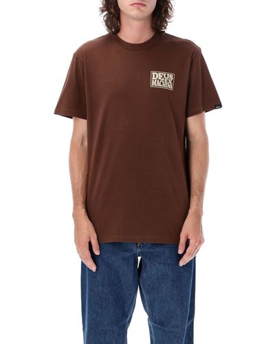 Deus Ex Machina County T-Shirt - Brown
