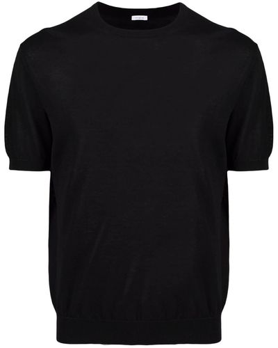 Malo Cotton T-Shirt - Black