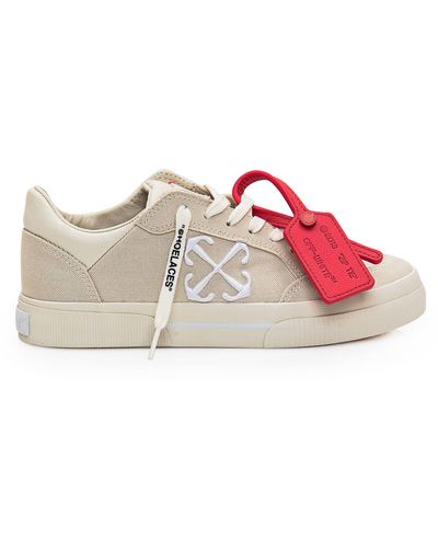 Off-White c/o Virgil Abloh New Low Vulcanized Trainer - Pink