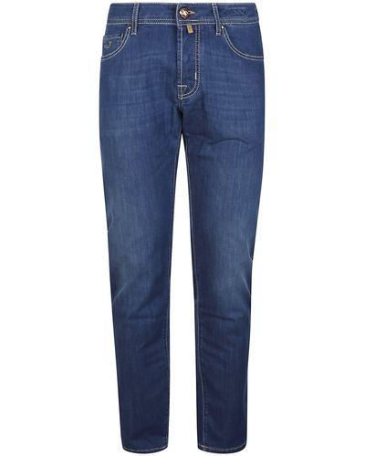 Jacob Cohen 5 Pockets Jeans Super Slim Fit Nick Slim - Blue
