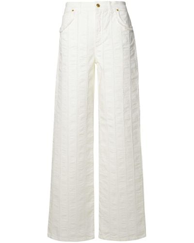 Blumarine Cotton Jeans - White