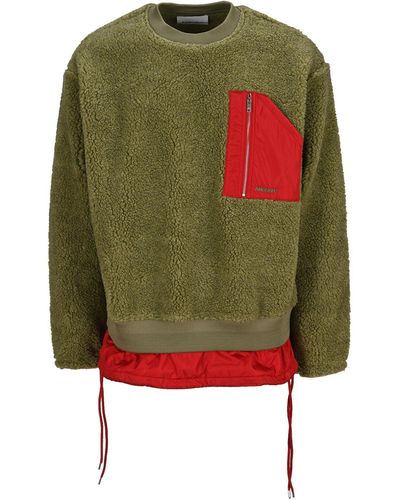 Ambush New Fleece Jumper - Green