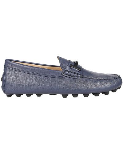 Tod's Double T Time 52K Loafers - Blue