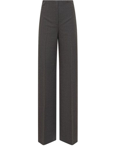 Alberta Ferretti Tailored Pants - Gray