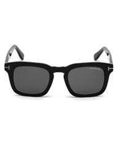 Tom Ford Colour Metal Sunglasses - Black