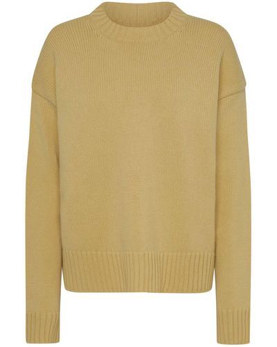 Jil Sander Yellow Cashmere Sweater