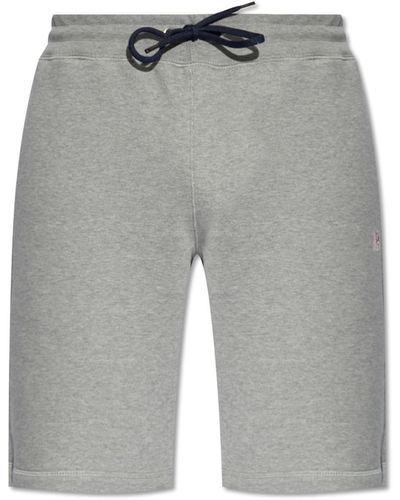 PS Paul Smith drawstring-waistband cotton shorts - Green