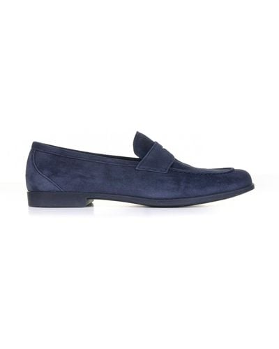Fratelli Rossetti Suede Loafer - Blue