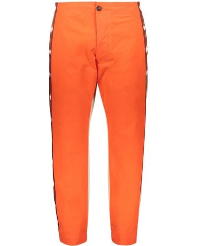 DSquared² Track-Pants With Contrasting Side Stripes - Orange