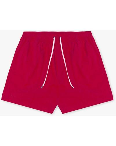 Larusmiani Swim Suit Cala Di Volpe Swimming Trunks - Red