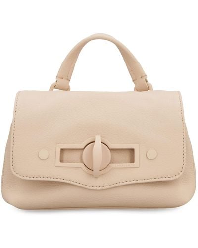Zanellato Postina Baby Leather Handbag - Natural
