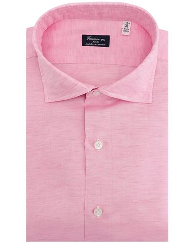 Finamore 1925 Shirt - Pink