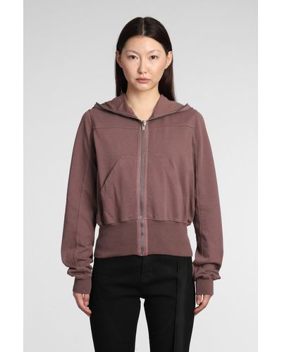 Rick Owens Small Gimp Hoodie Sweatshirt - Purple