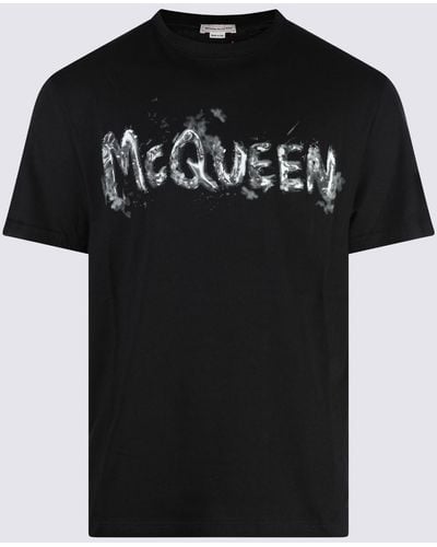 Alexander McQueen T-Shirts And Polos - Black