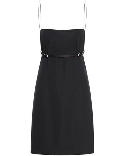 Givenchy Voyou V-Back Mini Dress - Black