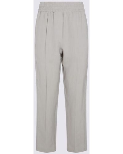 Brunello Cucinelli Light Trousers - Grey