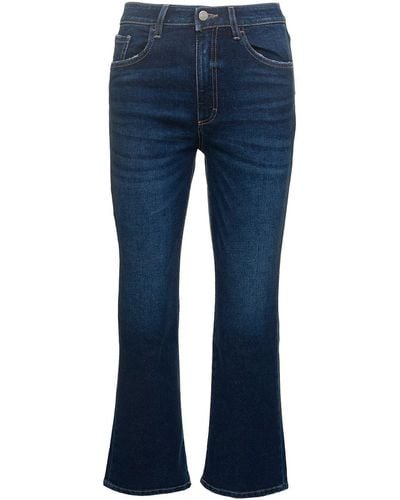 ICON DENIM Pam Five-Pockets Flared Jeans - Blue