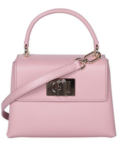 Furla 1927 Mini Top Handle Bag In Pink