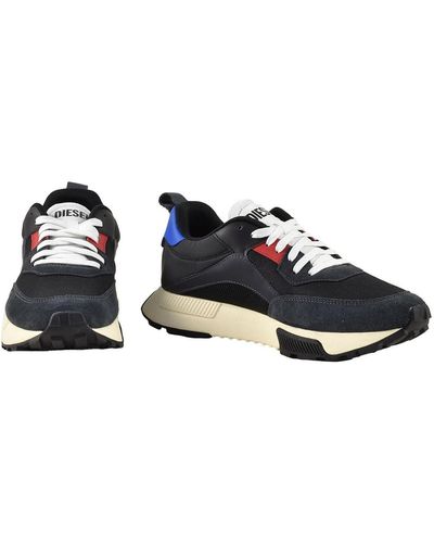 DIESEL Black / Blue Sneakers