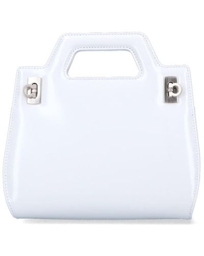 Ferragamo 'wanda' Mini Bag - White