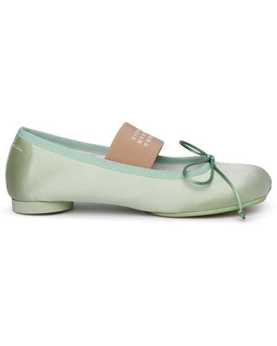 MM6 by Maison Martin Margiela Ballet Shoe Ballet Flats - Green