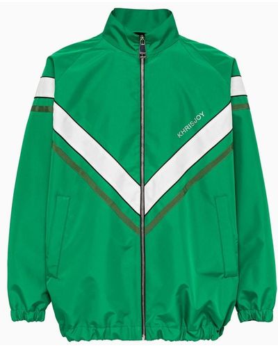 Khrisjoy Windbreaker Jacket Dsm050 Nyny - Green