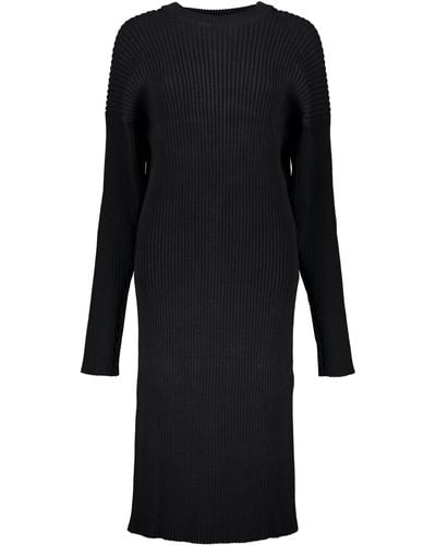 Bottega Veneta Ribbed Knit Dress - Black