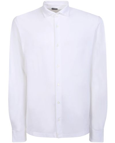 Zanone Cotton Shirt - White
