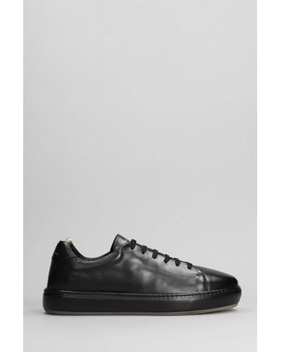 Officine Creative Covered 001 Trainers - Black