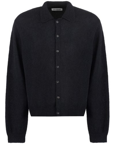 Our Legacy Alpaca Knit Cardigan - Black