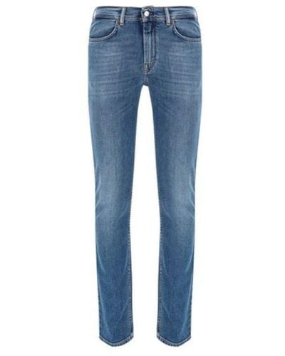 Acne Studios North Mid-Rise Jeans - Blue