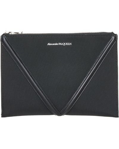 Alexander McQueen Harness Nylon Small Pouch - Black