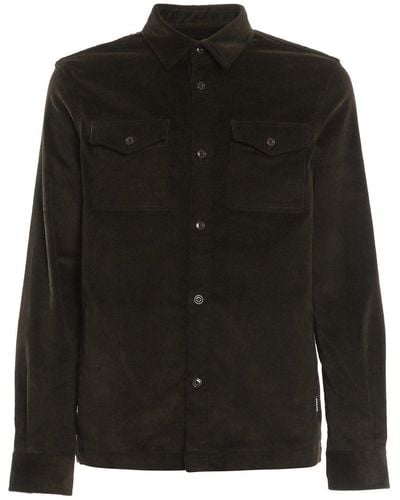 Barbour Buttoned Long Sleeved Shirt - Black