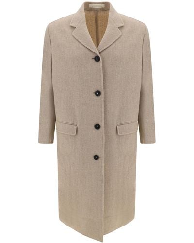 Massimo Alba Gwen Duster Coat - Natural