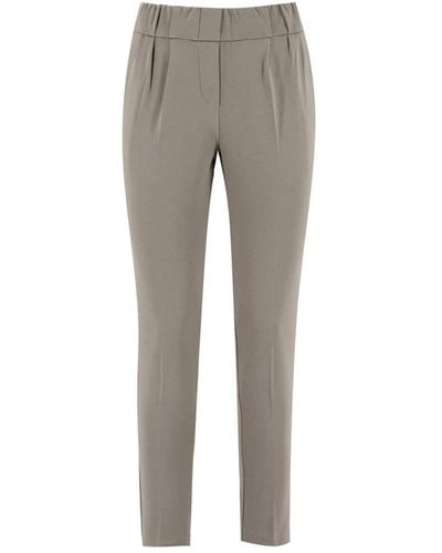 Le Tricot Perugia Trousers - Grey