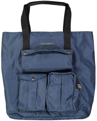 DSquared² Fabric Bag - Blue