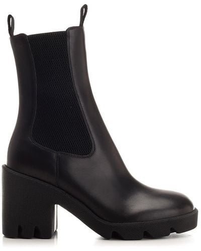 Burberry Stride Chelsea Boots - Black