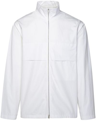 Jil Sander Cotton Jacket - White