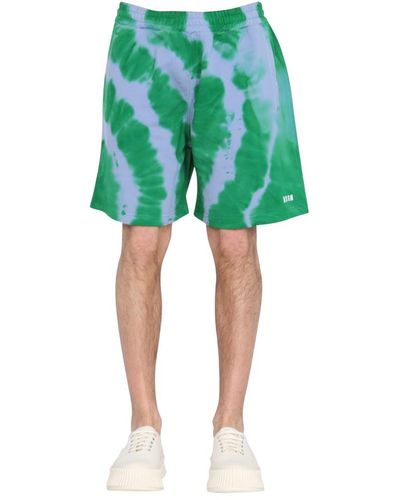 MSGM Sweat Shorts - Green