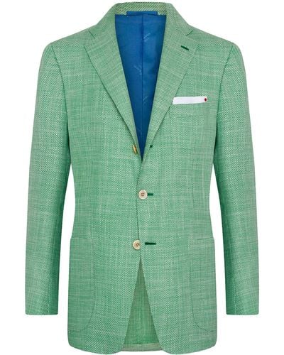 Kiton Jacket Cashmere - Green