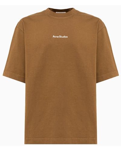 Acne Studios Heavy T-shirt - Brown