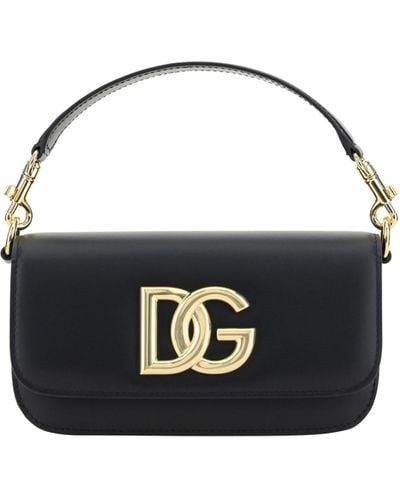 Dolce & Gabbana 3.5 Crossbody Bag - Black